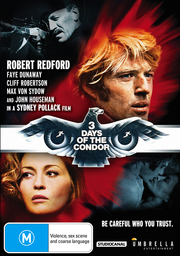 Dvd Review Three Days Of The Condor 1975 Cinematic Randomness